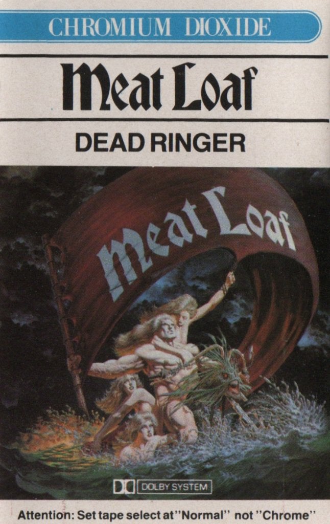 Cassettebandje Meat Loaf – Dead Ringer, Cd's en Dvd's, Ophalen of Verzenden, Gebruikt, Rock en Metal, 1 bandje
