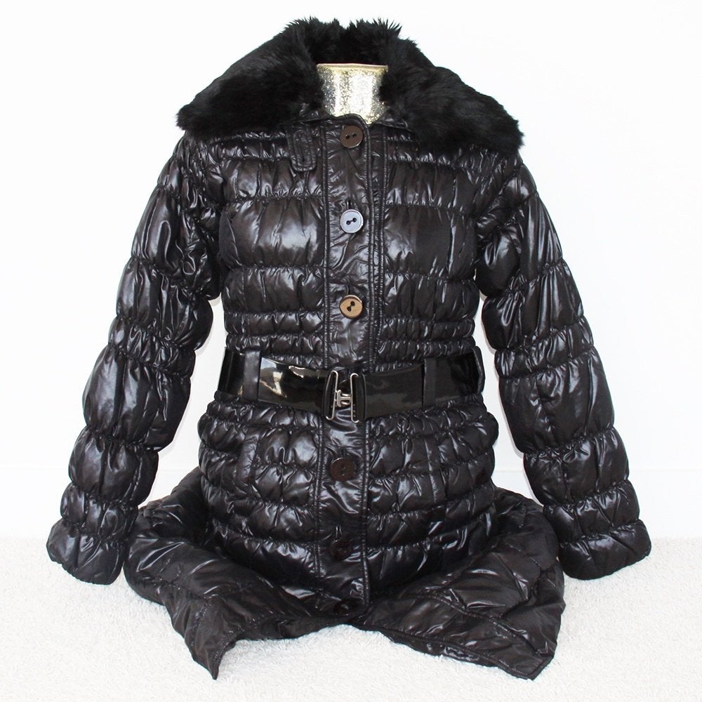 Mooie Warme Bandolera Donsjas (Maat 38) € 45,-, Maat 38/40 (M), Zwart, Ophalen of Verzenden, Zo goed als nieuw
