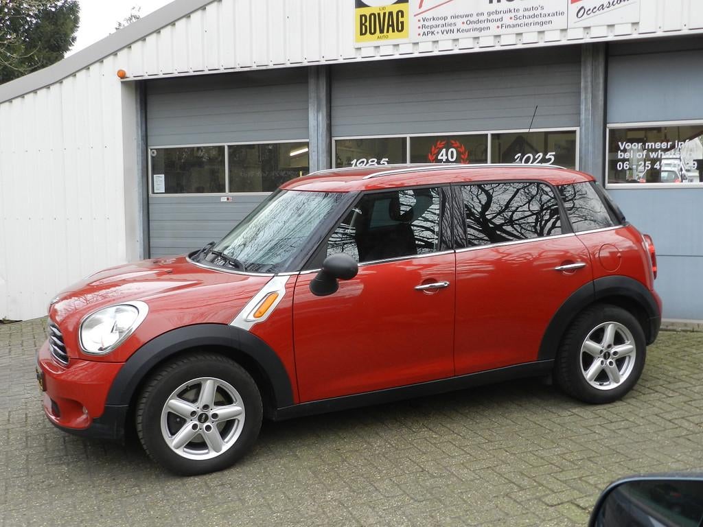 MINI Countryman 1.6 One Business Line Navi PDC Cruise contr, Voorwielaandrijving, Gebruikt, Leder en Stof, Bedrijf