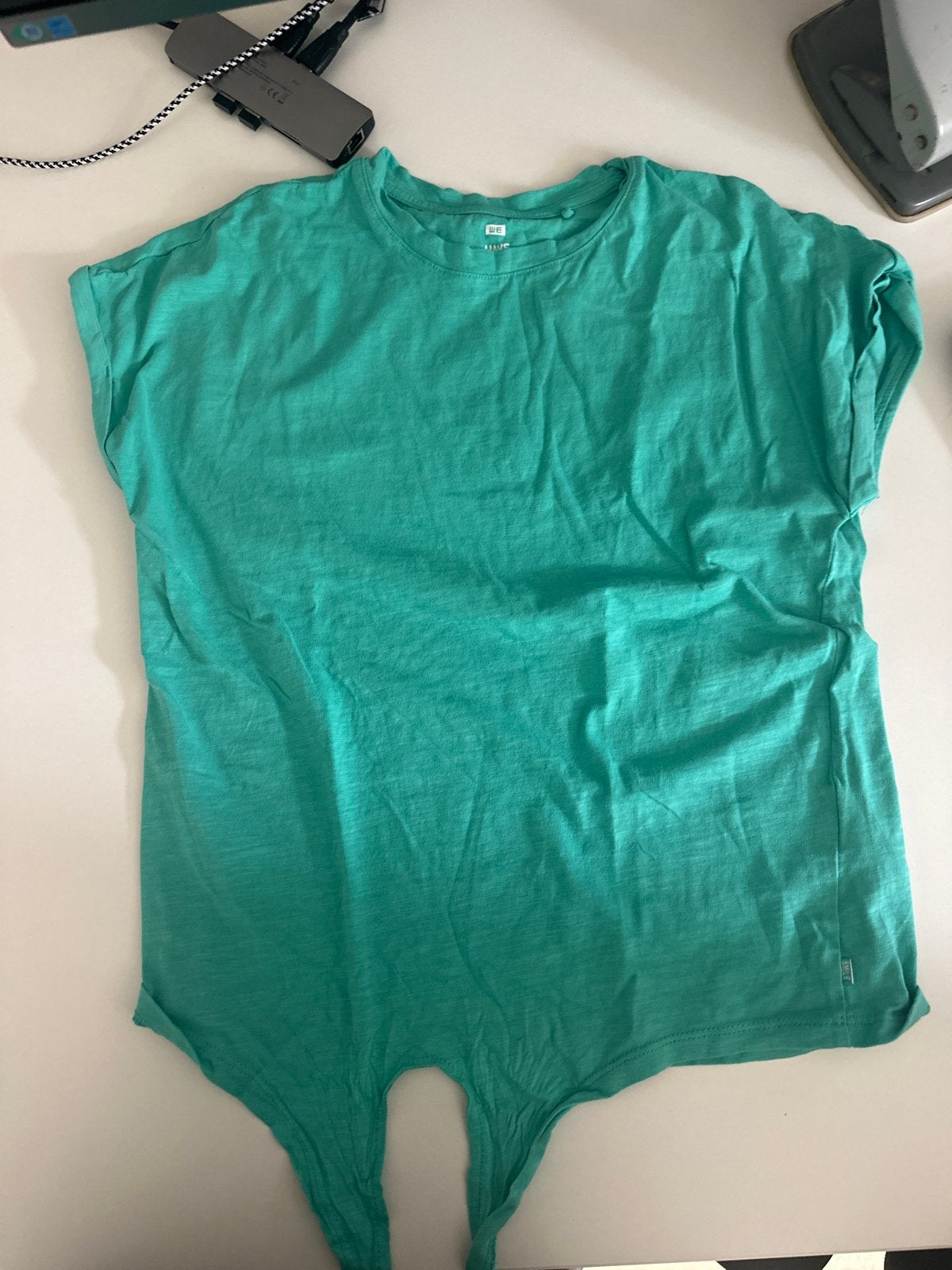 Leuk turquoise T-shirt meisje maat 158/164 nieuw, Kinderen en Baby's, Kinderkleding | Maat 164, Ophalen of Verzenden, Nieuw, Meisje