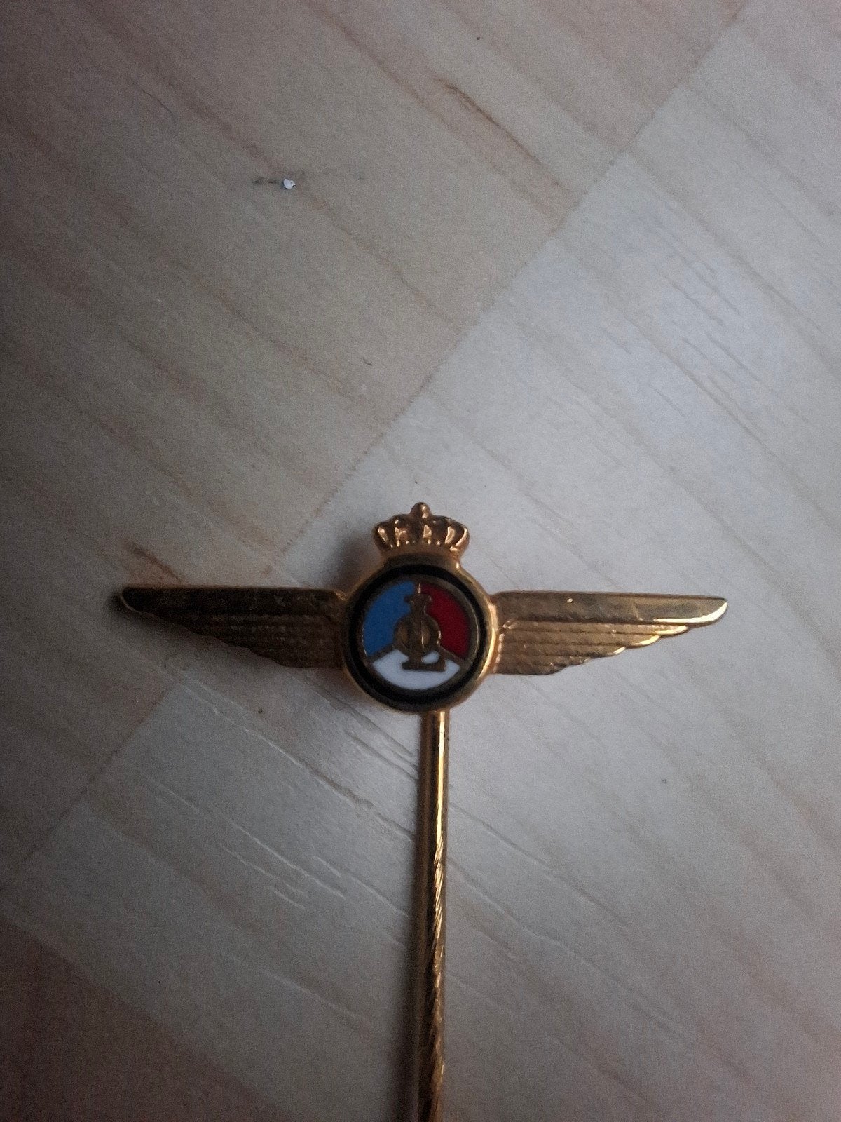 speldje luchtmacht, Verzamelen, Luchtvaart en Vliegtuigspotten, Ophalen of Verzenden, Patch, Badge of Embleem