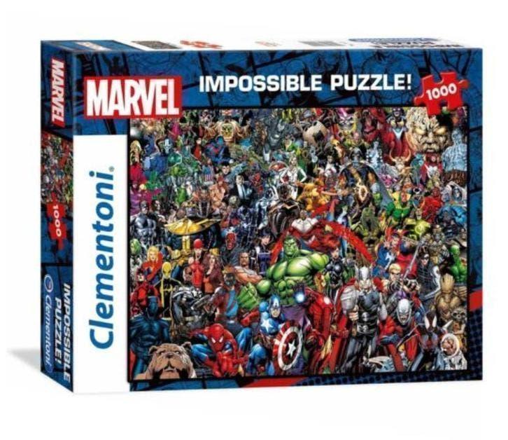 The Avengers Puzzel Impossible - 1000 stukjes - Clementoni, Hobby en Vrije tijd, Denksport en Puzzels, Ophalen of Verzenden, 500 t/m 1500 stukjes