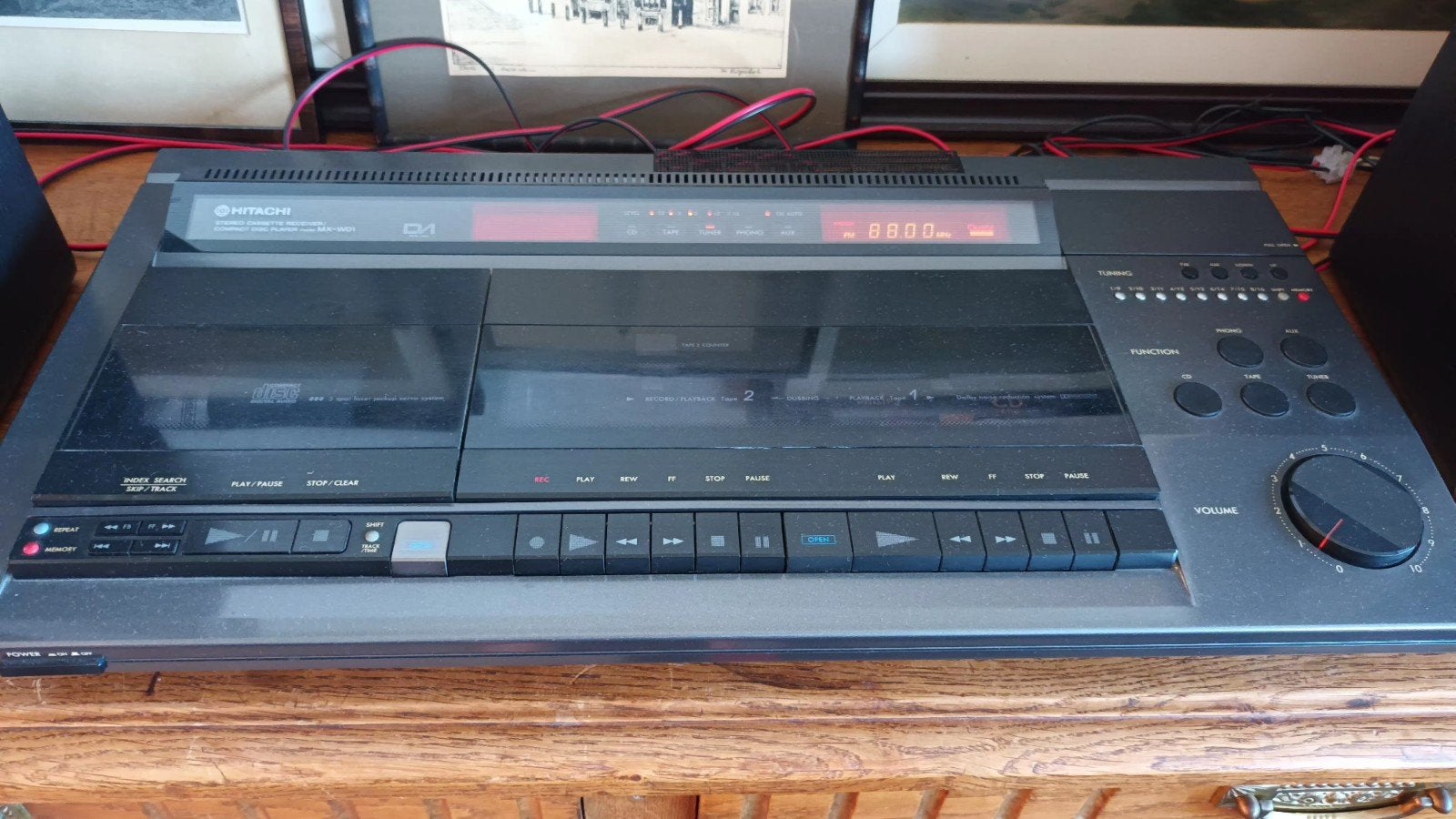 Hitachi MX-W01, Ophalen, Gebruikt, Overige typen, Met cd-speler