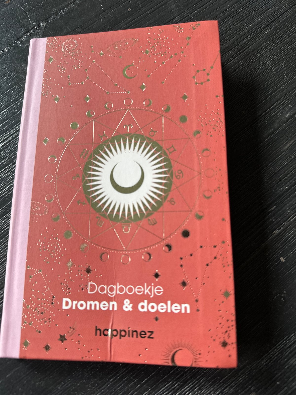 Dagboekje Dromen & Doelen Happinez - Zo goed als nieuw, Ophalen of Verzenden, Zo goed als nieuw, Spiritualiteit algemeen, Overige typen