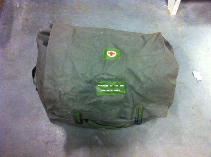 Grote militaire dekentassen in diverse maten van canvas, Ophalen of Verzenden, Niet ingevuld, Niet ingevuld, Niet ingevuld
