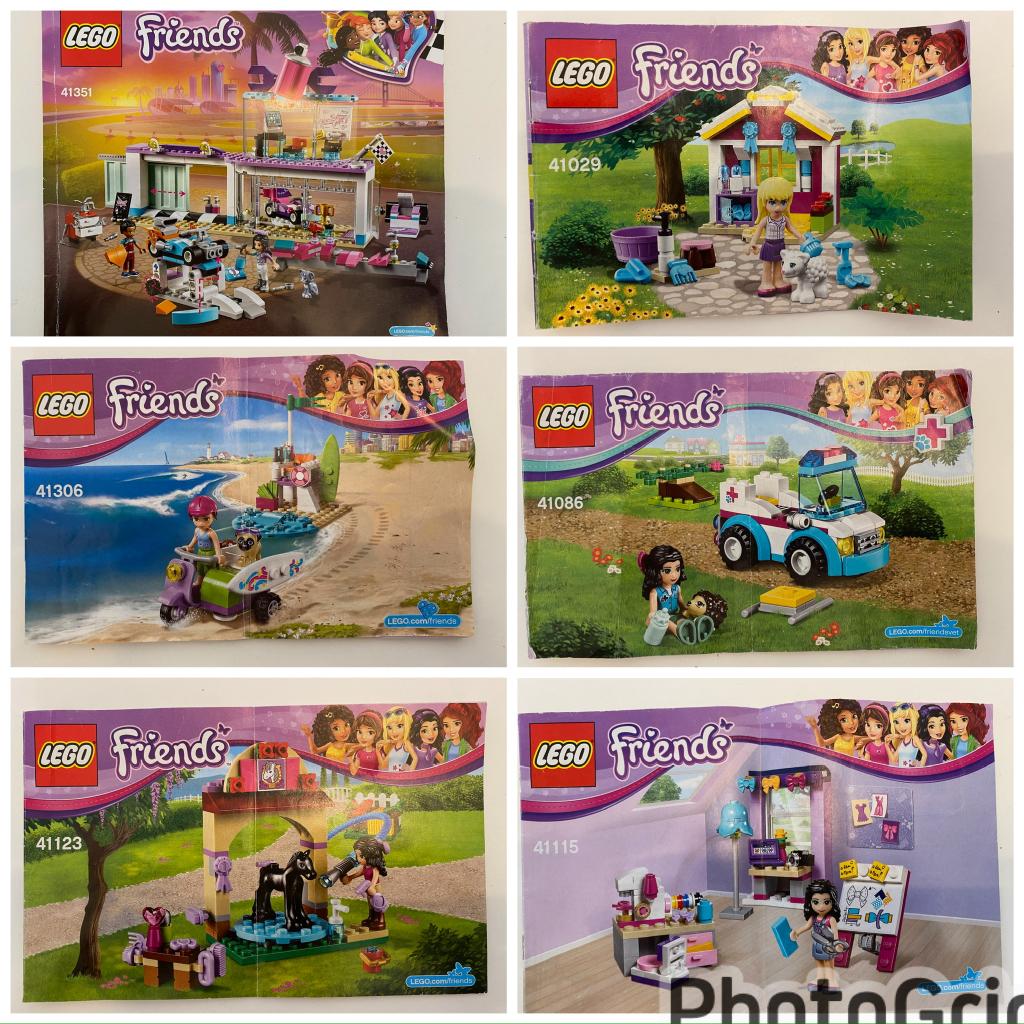 12 sets Lego Friends en Lego dots, Compleet, Lego, Friends, Ophalen of Verzenden