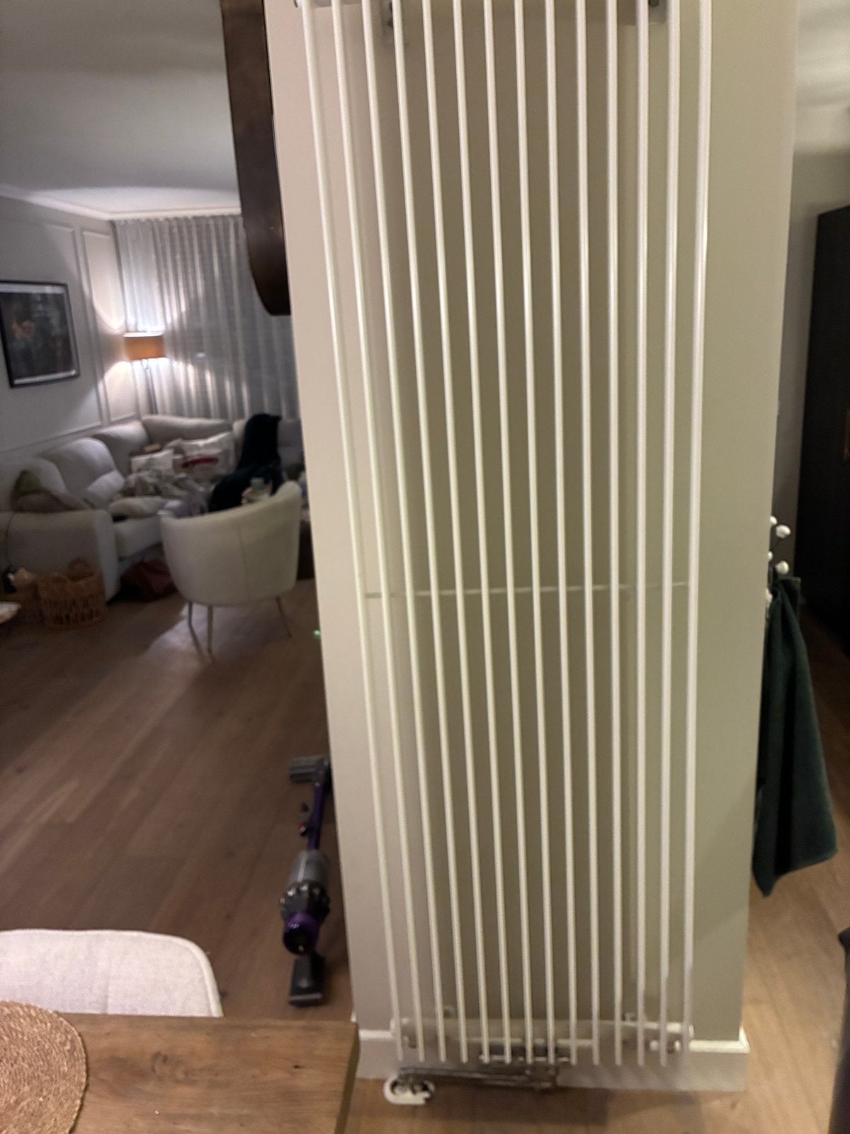 VASCO designradiator 20060 cm wit dubbel verticale radiator, Ophalen, Radiator, Zo goed als nieuw, 60 tot 150 cm