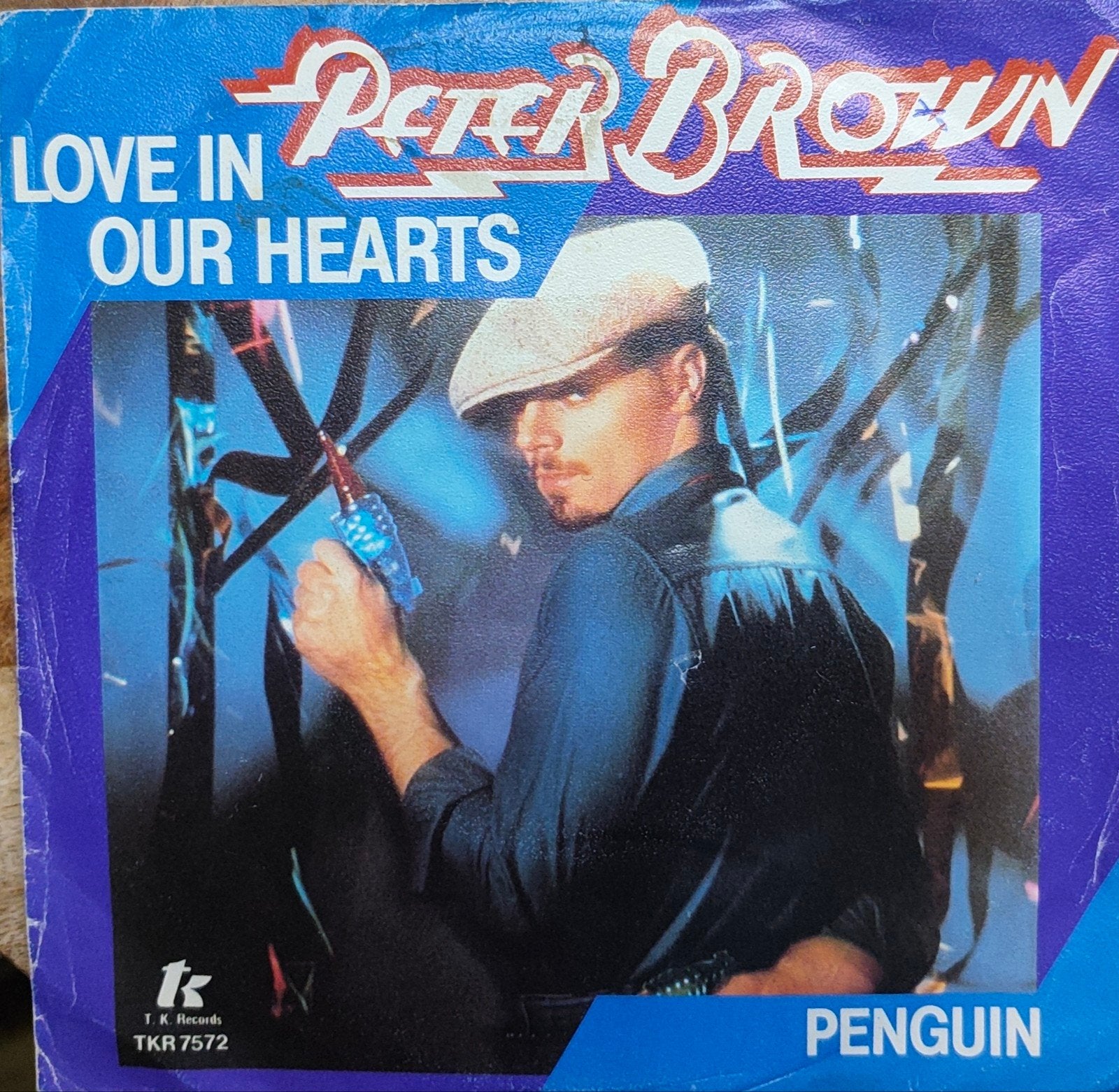 Peter Brown - Love In Our Hearts (7 inch vinyl single), Gebruikt, 7 inch, Ophalen of Verzenden, Pop