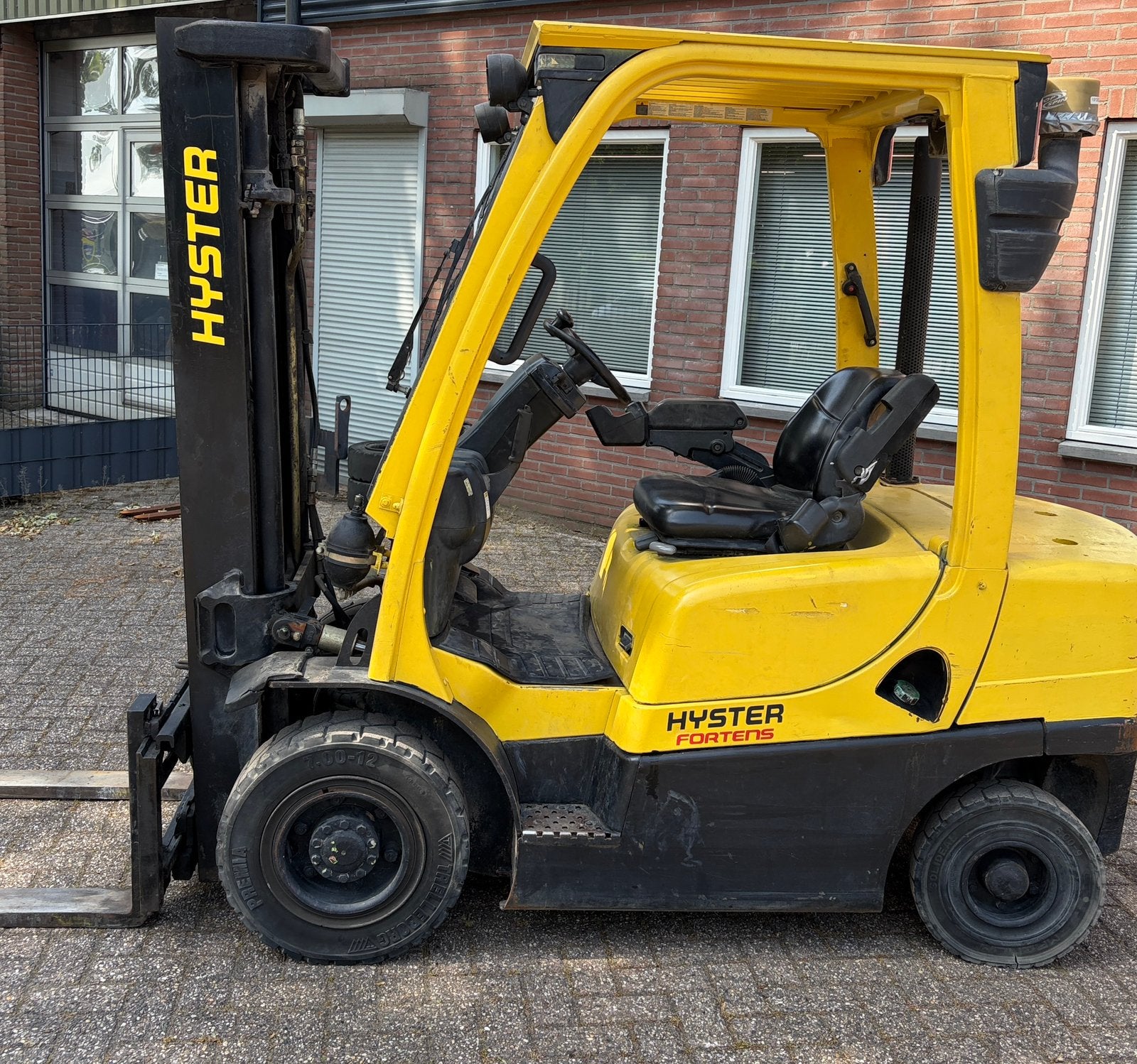 Hyster H2.5FT Diesel Heftruck, 2500 kg, Triplo Mast, Sideshi, 2000 tot 3000 kg, Ophalen, Diesel, Heftruck