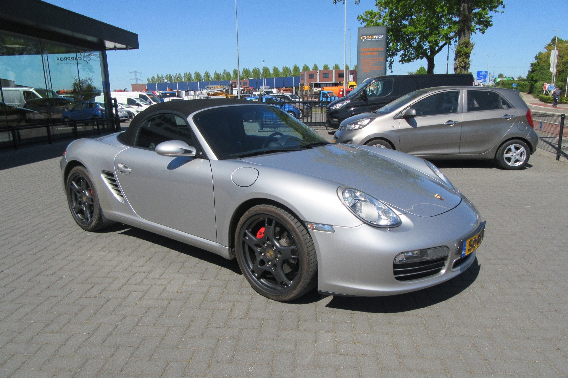 Porsche Boxster S 3.2 Tiptronic Automaat, Sportchrono, Leder, Achterwielaandrijving, Cabriolet, 2 stoelen, Euro 4