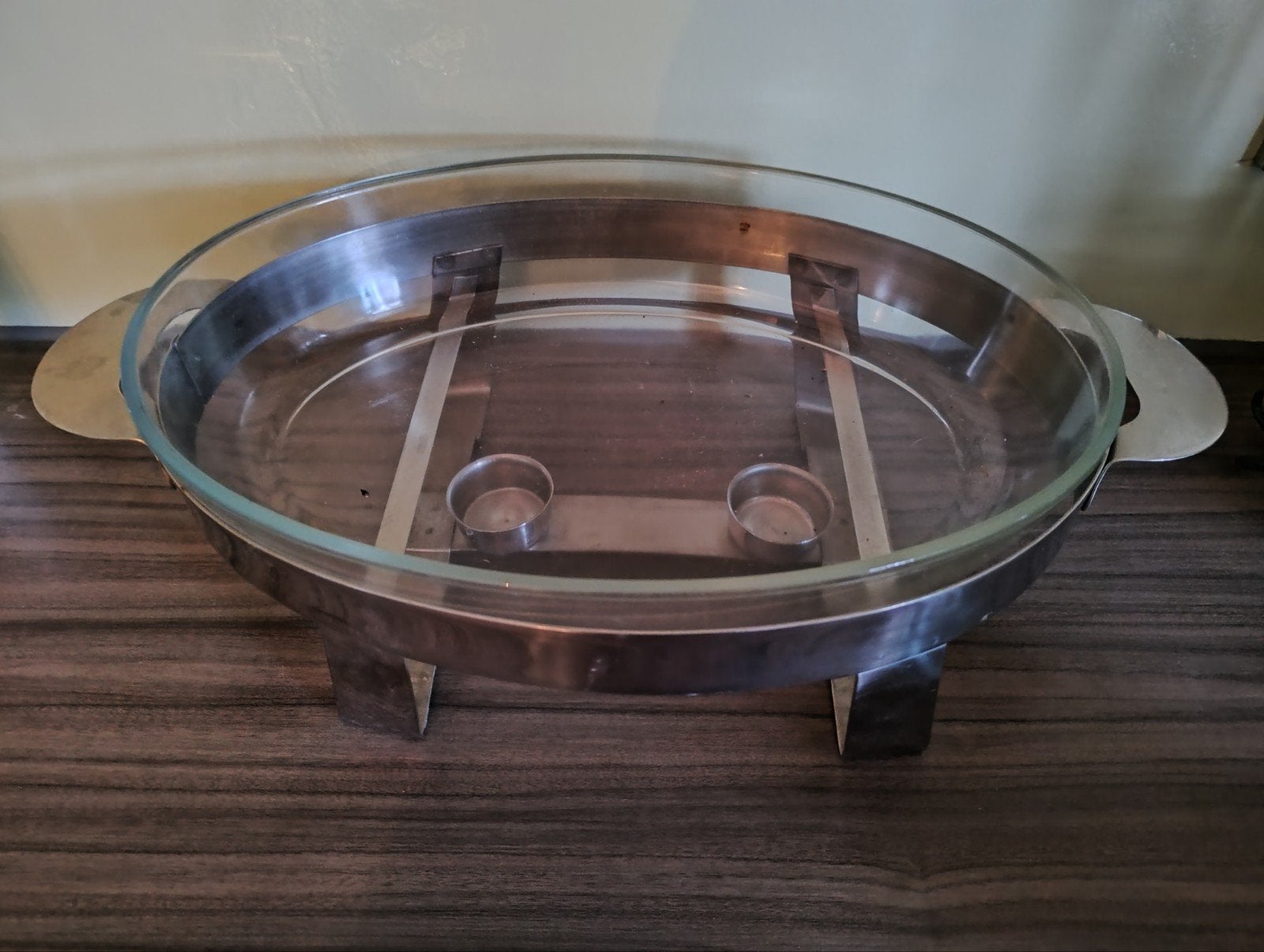 Ovenschaal met rvs houder met deksel
36,6cm x 25,5cm, Huis en Inrichting, Ophalen of Verzenden