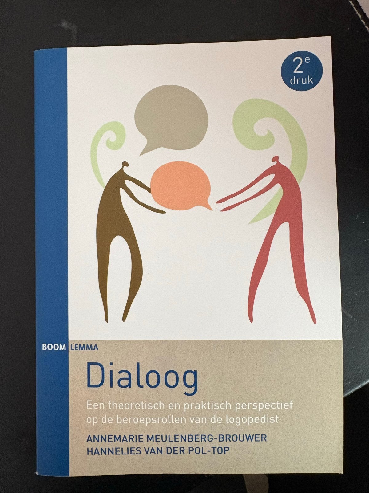 Dialoog: Logopedie beroepsrollen (2e druk), Ophalen of Verzenden, Zo goed als nieuw, HBO