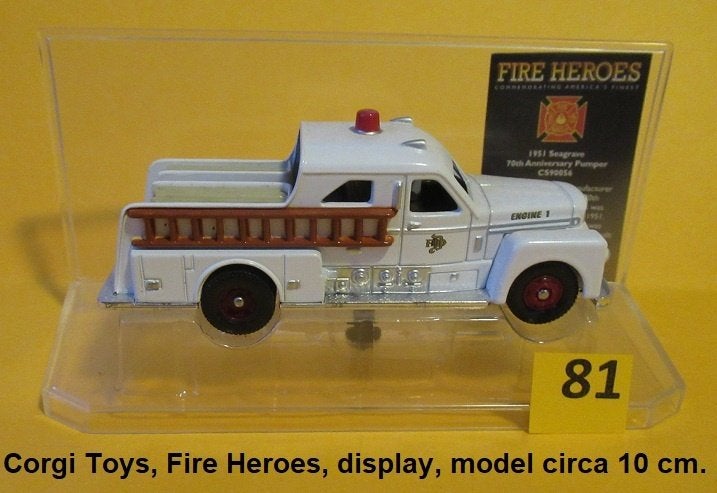 model brandweer auto's, FIRE HEROES, 7 stuks, Ophalen of Verzenden, Zo goed als nieuw, Auto