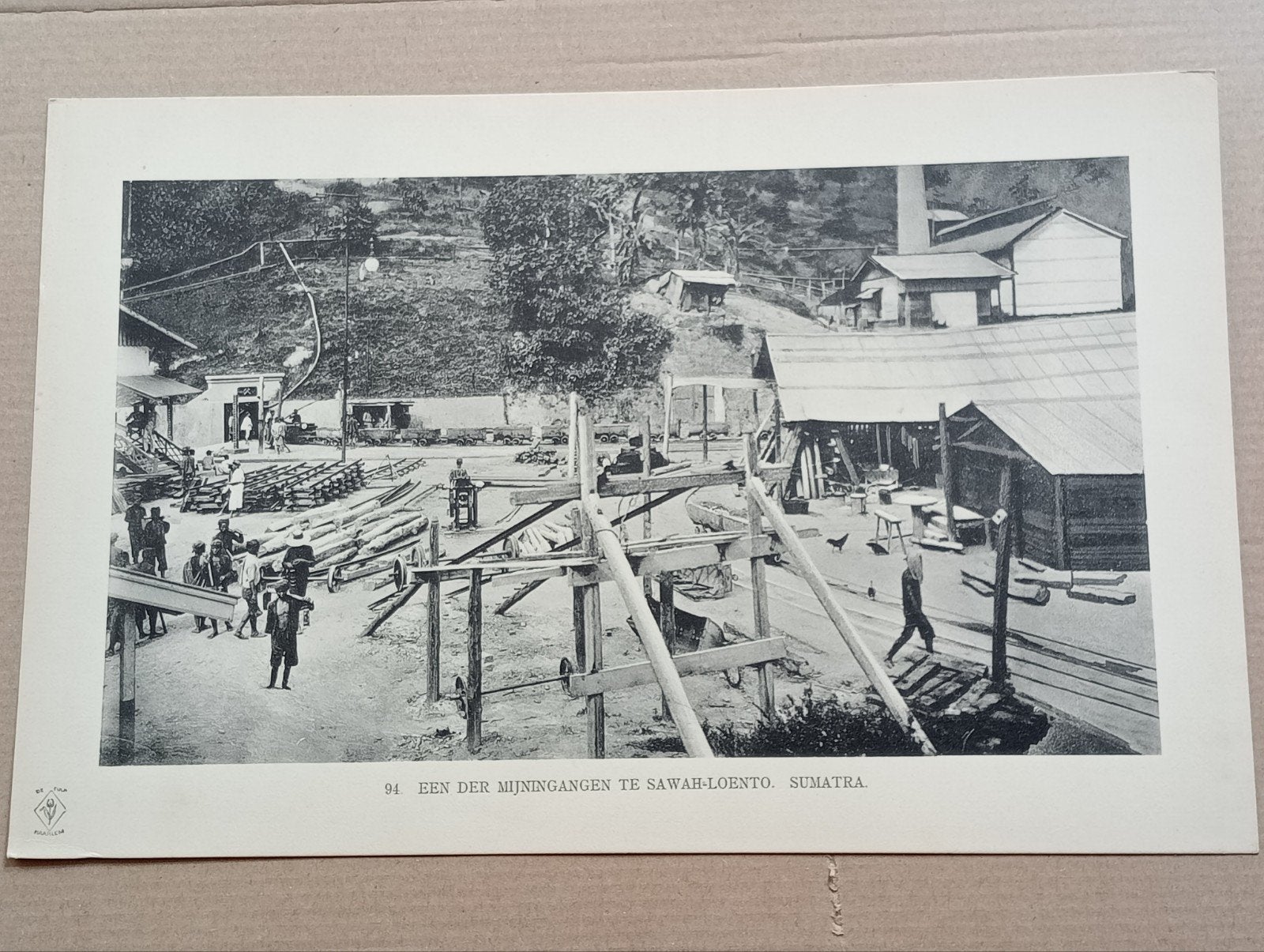 Fotogravure 1910 Nederlands Indië Indonesië Indonesia, Ophalen of Verzenden