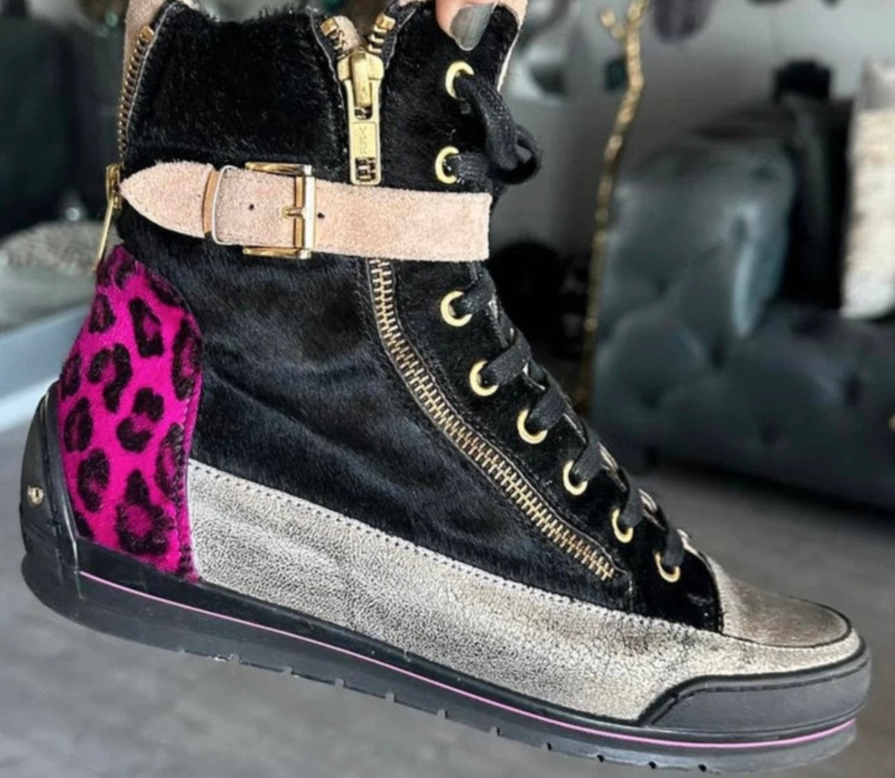 Candice Cooper sneakers , maat 38, Overige kleuren, Ophalen of Verzenden, Sneakers of Gympen, Zo goed als nieuw