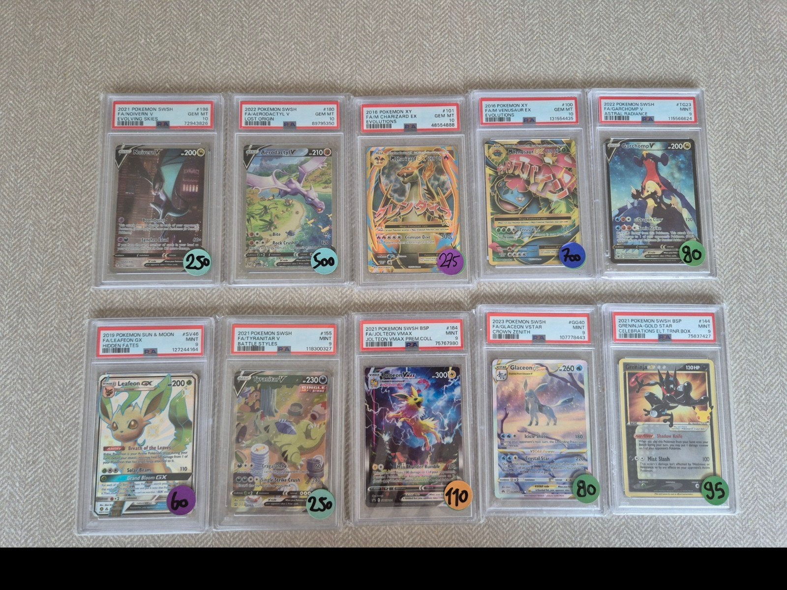 ‼️Pokémon kaarten collectie te koop: Slabs, Hits en Singles