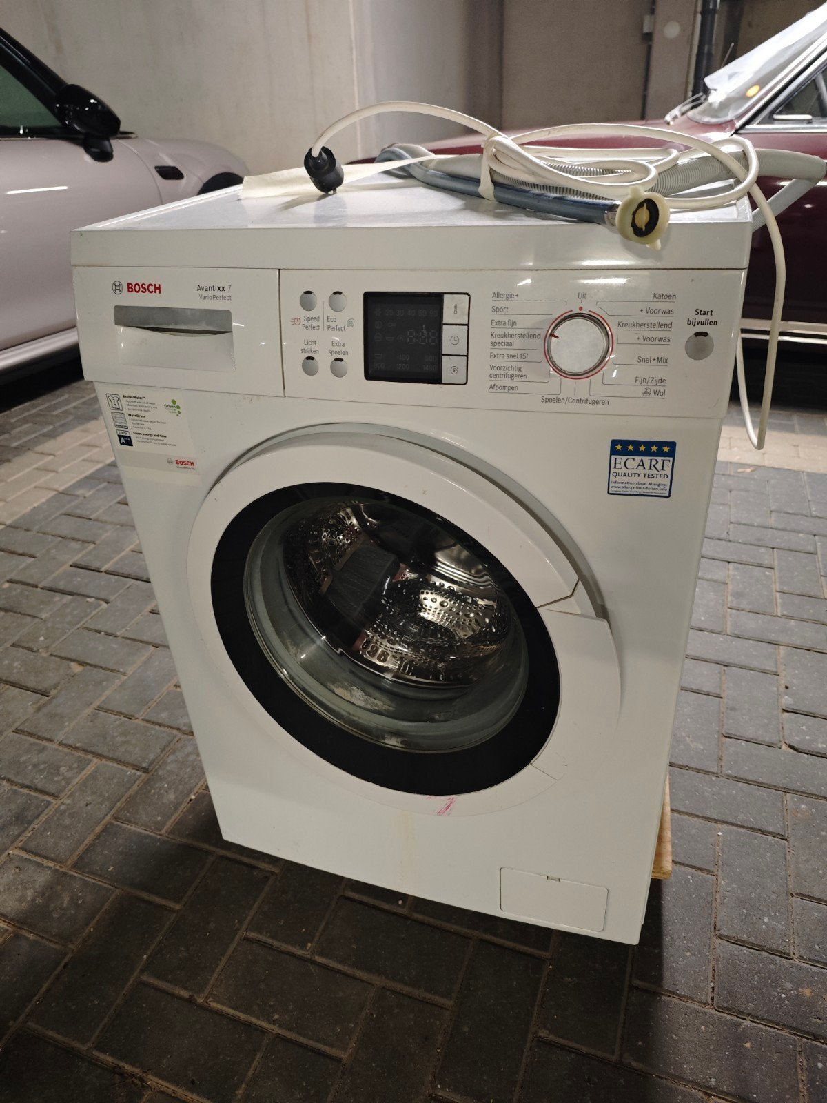 bosch Avantixx7 Vario perfect 7kg 1400 toeren-werkt perfect, Ophalen, Minder dan 85 cm, Zo goed als nieuw, 1200 tot 1600 toeren