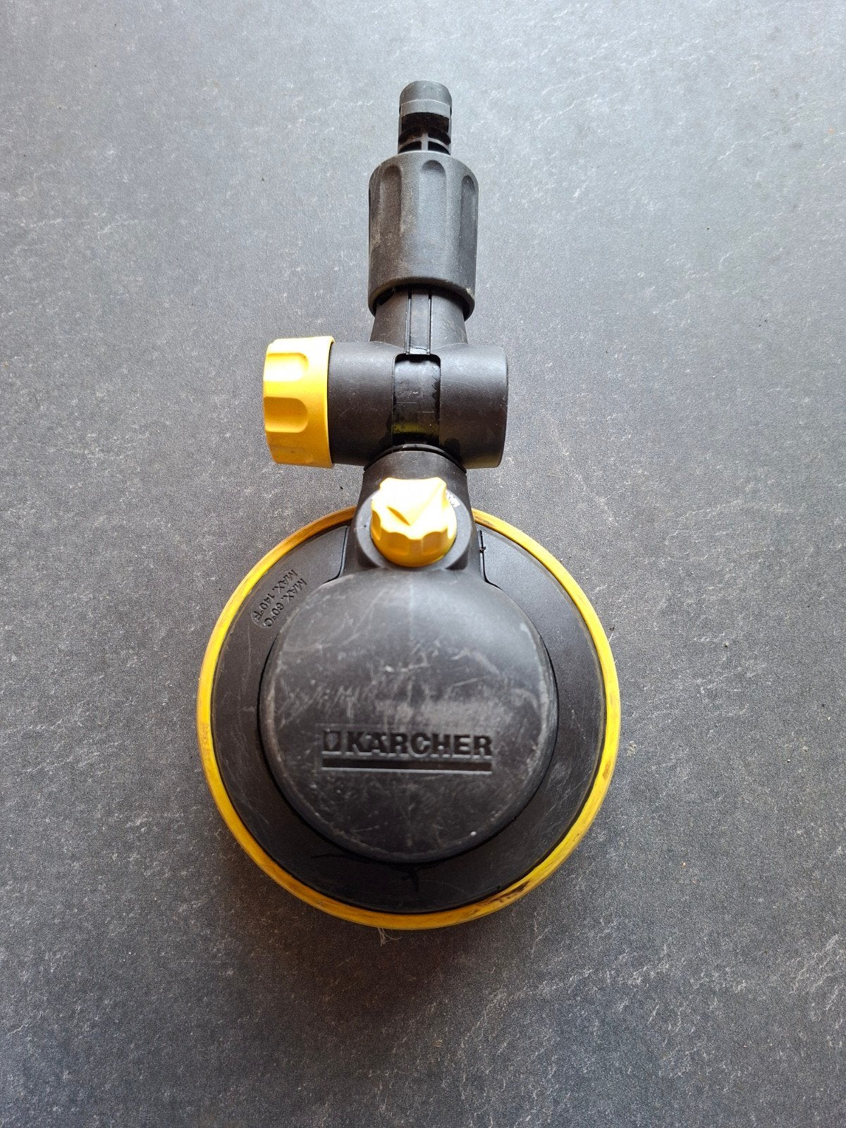 Auto/ caravan/ boot wasborstel van het merk KARCHER, Ophalen of Verzenden, Gebruikt, Kärcher, Met regelbare waterdruk