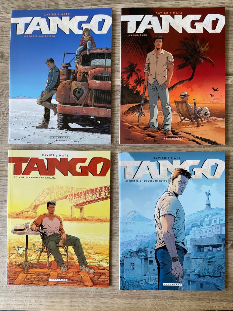 Stripserie Tango  (Xavier) SC 1e druk, Boeken, Stripboeken, Ophalen, Nieuw, Xavier, Meerdere stripboeken