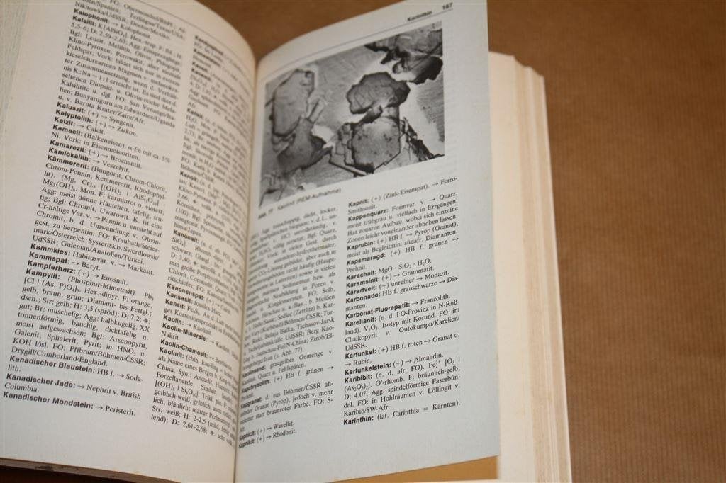 Woordenboek voor mineralogie., Ophalen of Verzenden, Fossiel