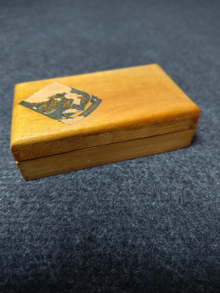 postzegeldoosje (hout), Antiek en Kunst, Ophalen