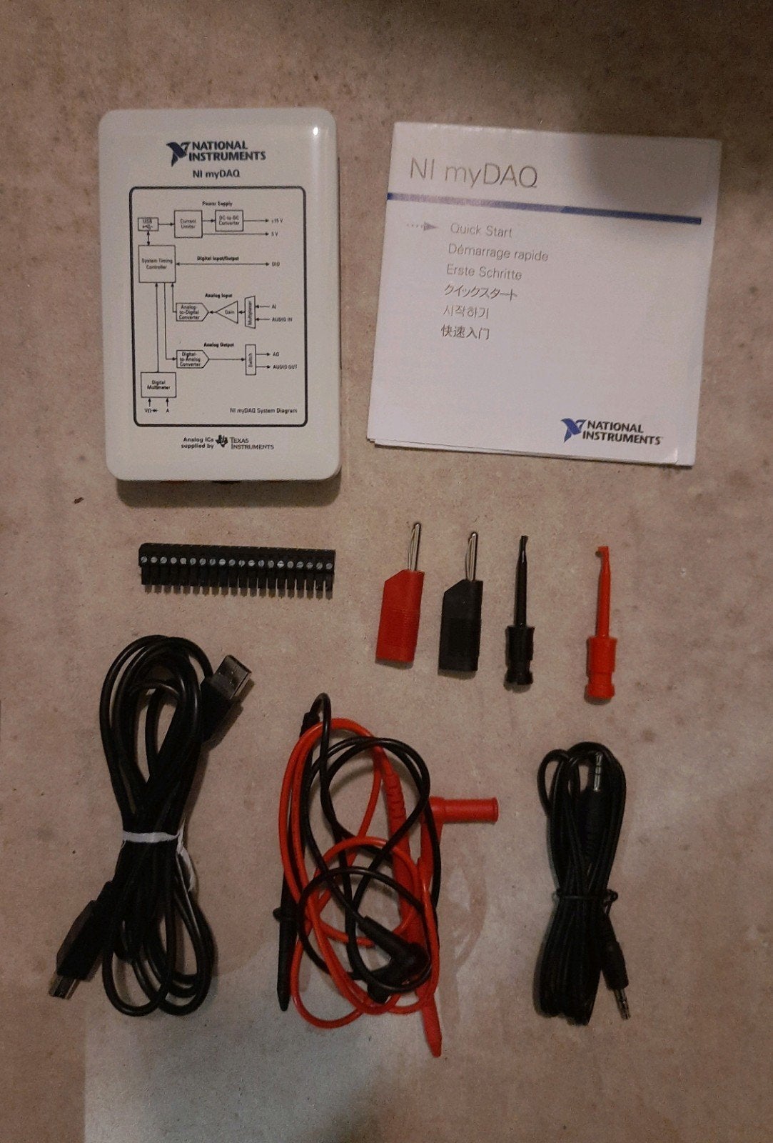 National Instruments NI myDAQ Student Instrument, Ophalen of Verzenden