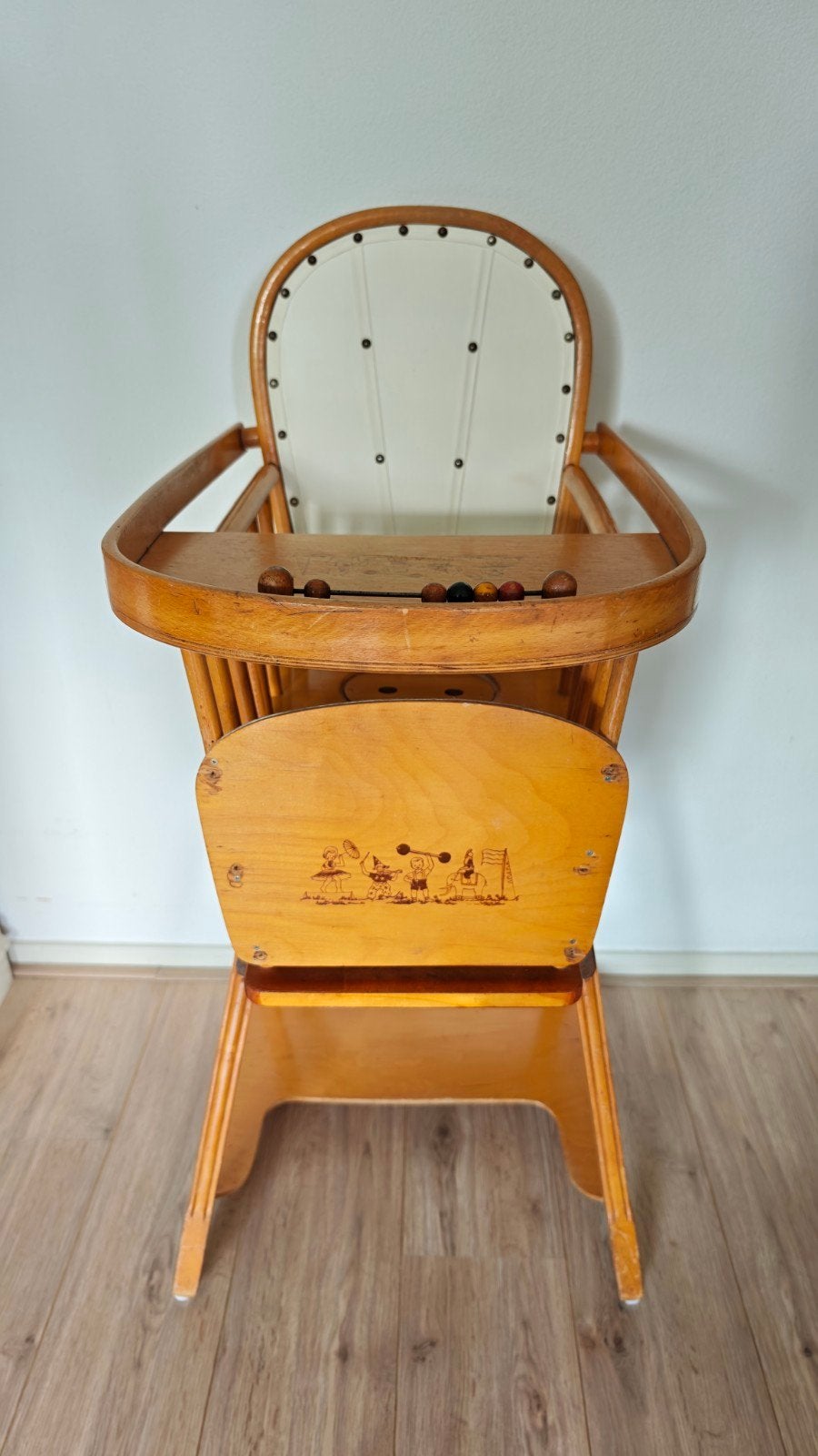 Antieke Reyne kinderstoel uit jaren '50/'60, Ophalen of Verzenden