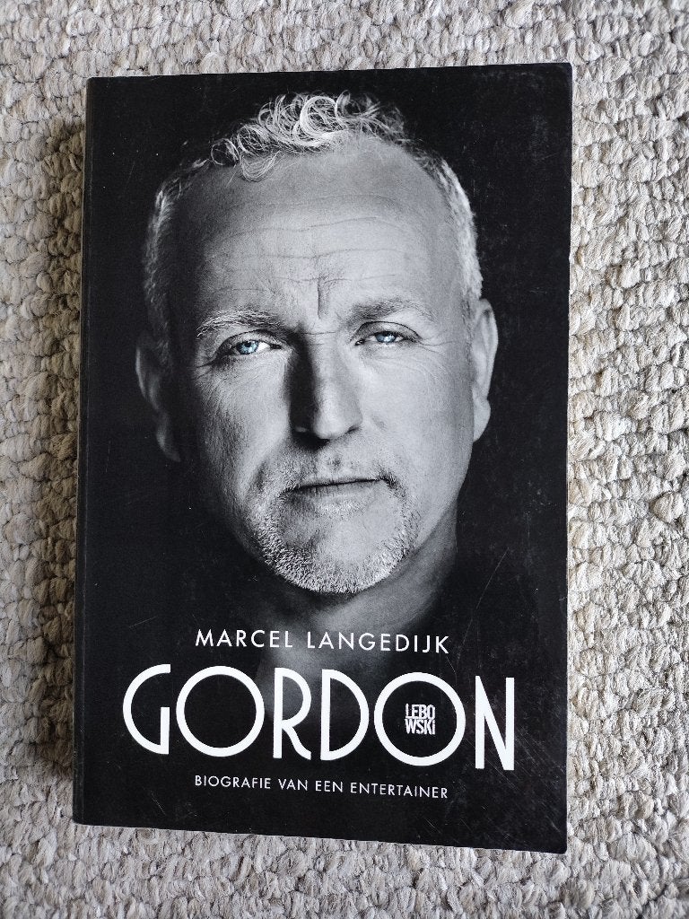 Marcel Langedijk Gordon Biografie van een Entertainer, Ophalen of Verzenden
