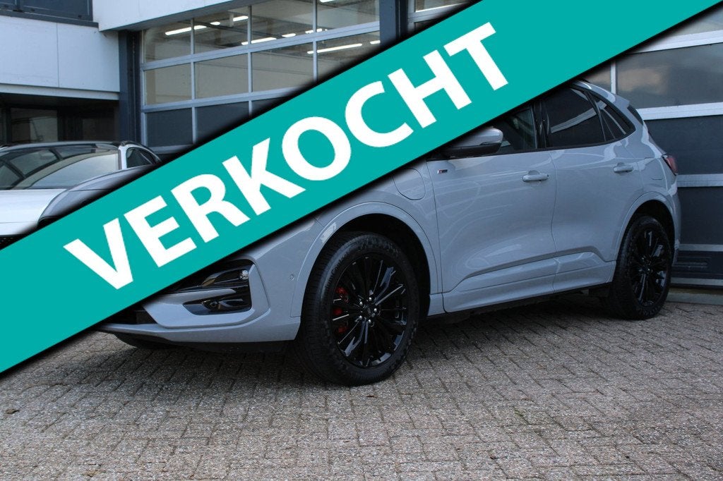 Ford Kuga 2.5 PHEV Graphite Tech Edition, Auto's, Ford, Automaat, Gebruikt, Zwart, Plug-in hybride