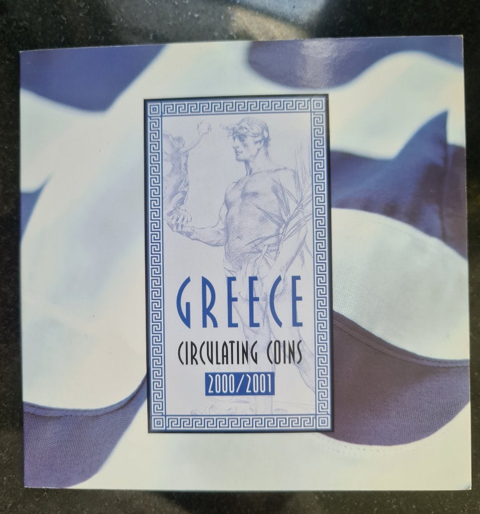 Greece Circulating coins 2000/2001 - Olympische spelen 2004, Ophalen of Verzenden, Overige landen, Setje