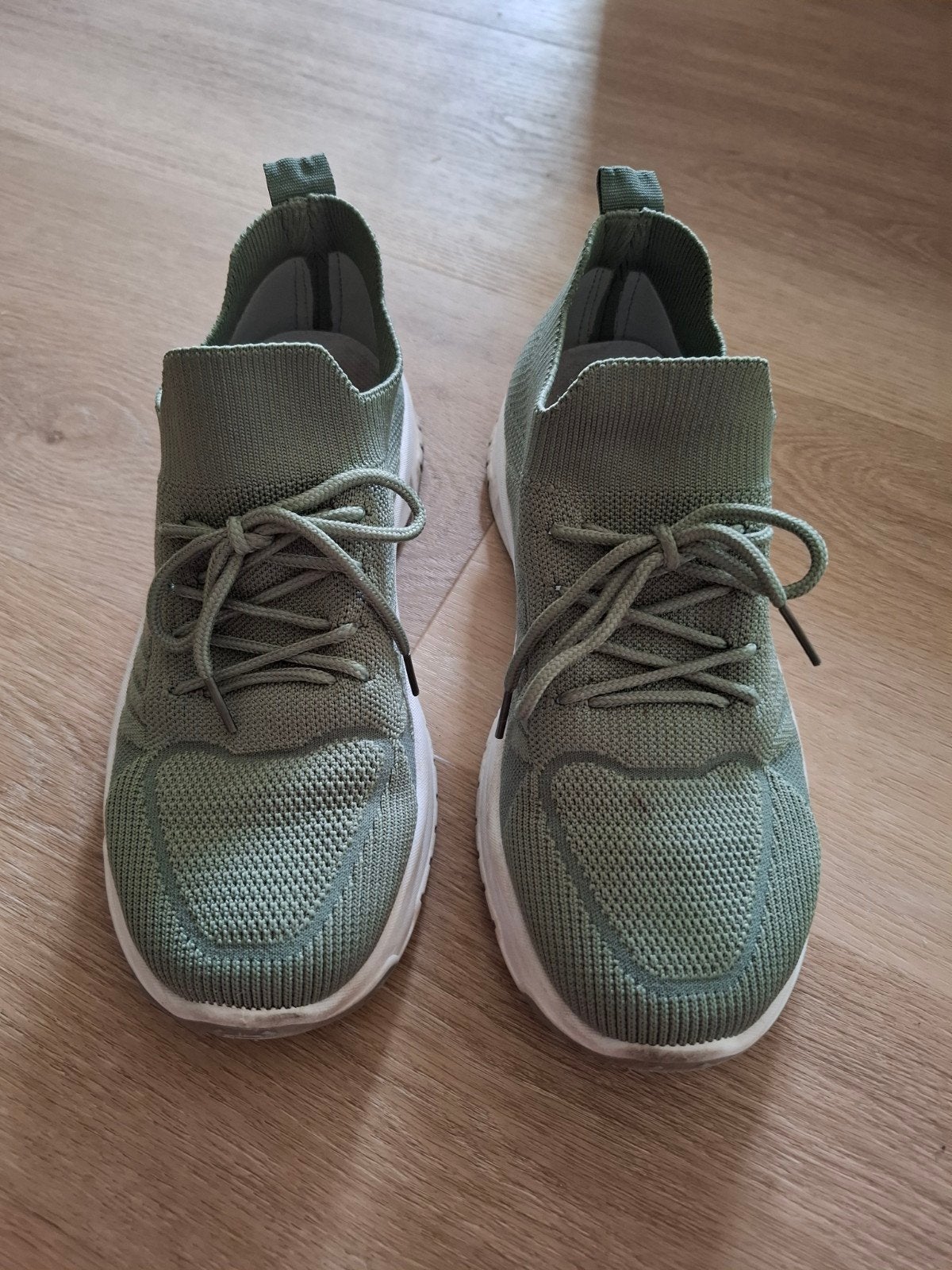 Comfortabele groene sneakers - Maat 39, Ophalen, Gedragen, Groen, Sneakers of Gympen