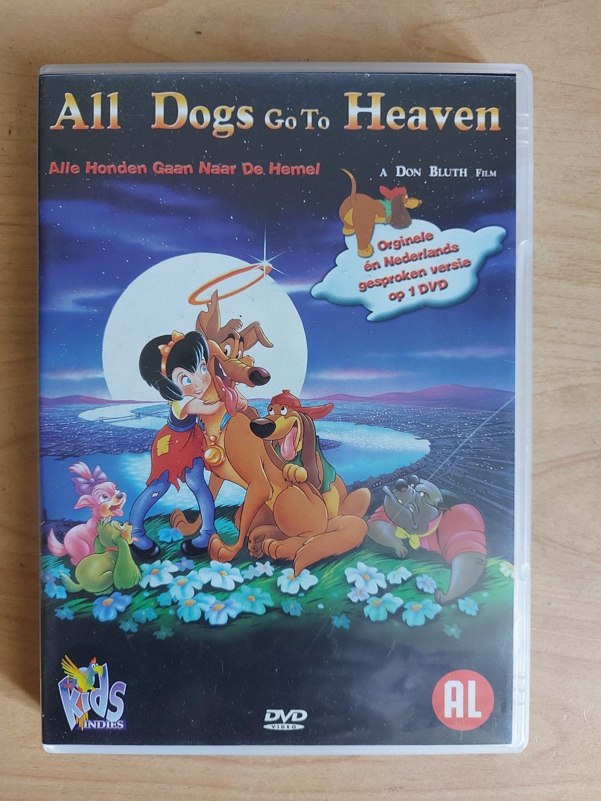 All Dogs go to  Heaven - Alle Honden gaan Naar de Hemel, Cd's en Dvd's, Alle leeftijden, Verzenden, Zo goed als nieuw, Amerikaans