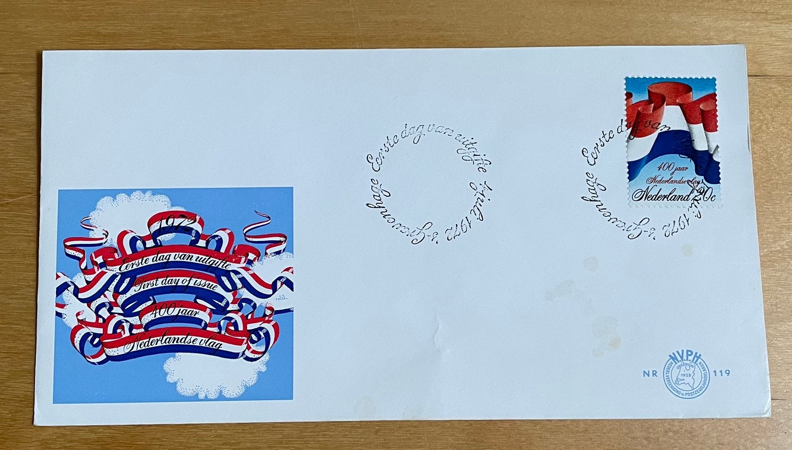 Postzegel Nederland; Eerstedagafstempeling E119, Ophalen of Verzenden, Onbeschreven, Nederland