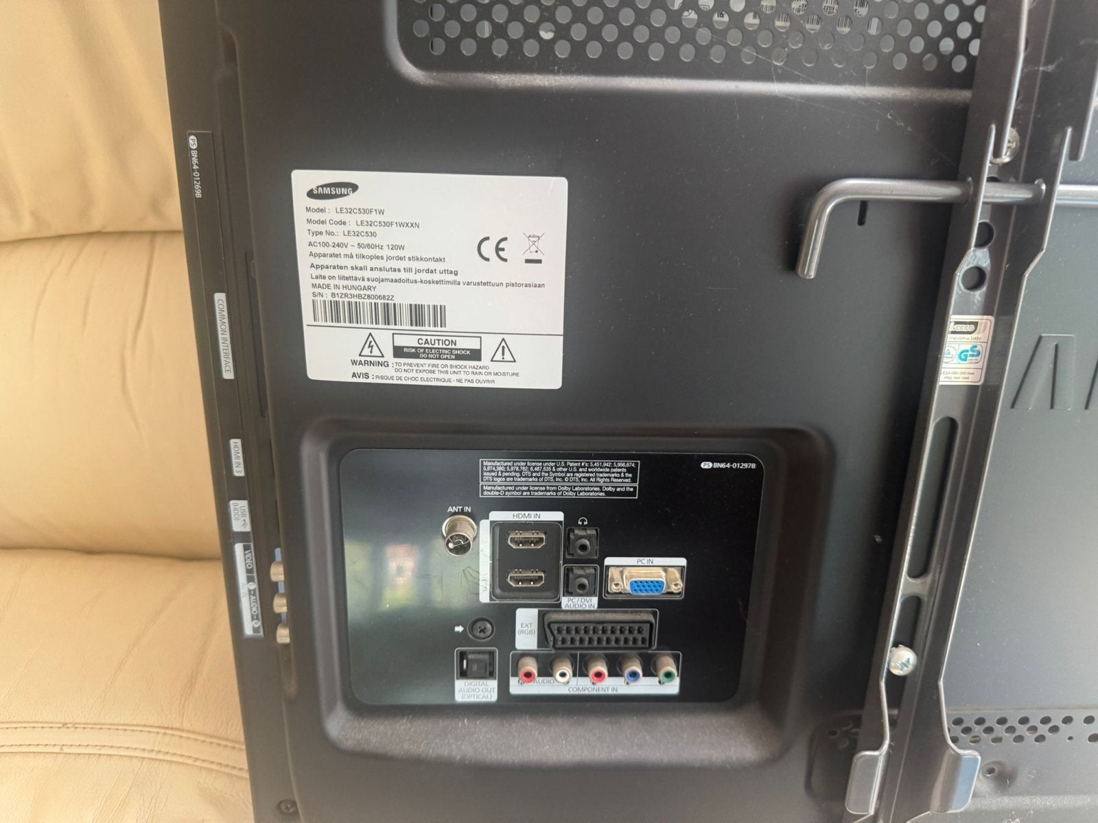 Samsung LE32C530F1W 32 inch Full HD LCD TV, Audio, Tv en Foto, Televisies, Ophalen, Gebruikt, 50 Hz, LCD