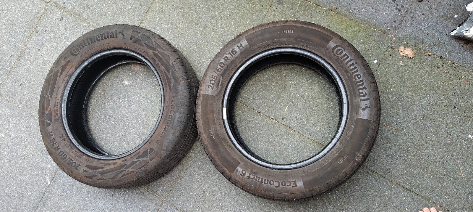 Continental EcoContact 6 Zomerbanden 205/60 R16 H, Ophalen of Verzenden, Gebruikt