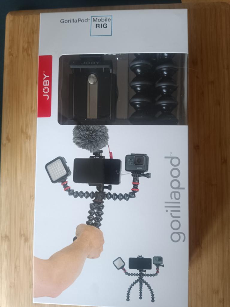 Joby GorillaPod Mobile Rig - Flexibel Statief voor Vlogging, Ophalen of Verzenden