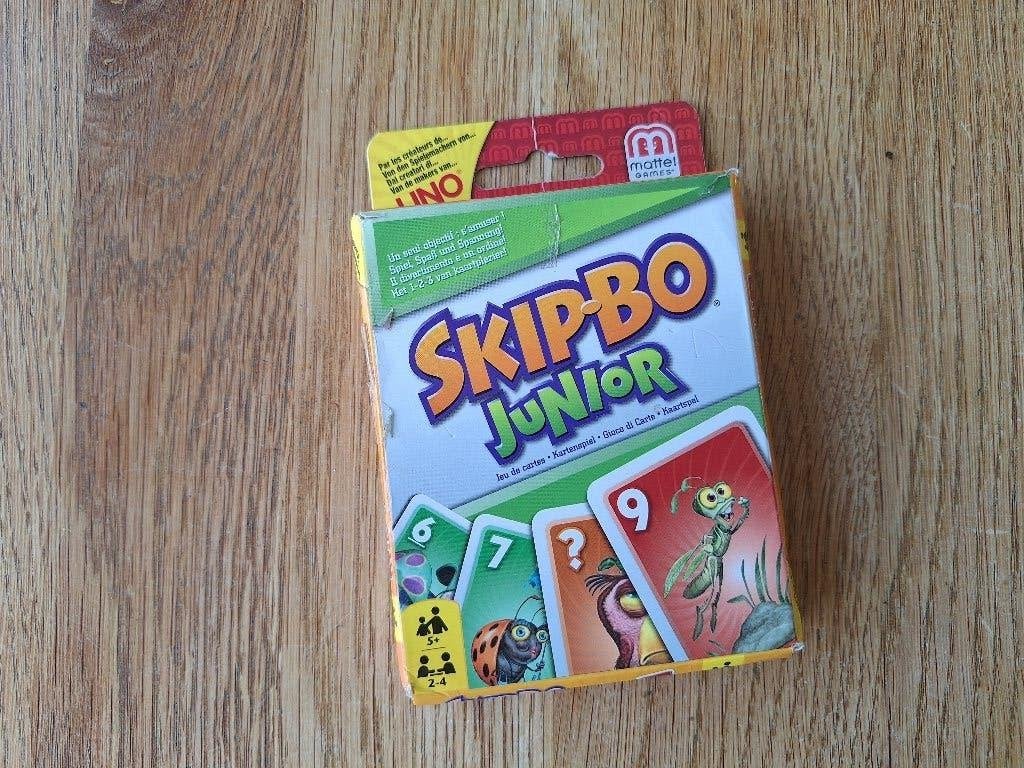 Skipbo Junior, Hobby en Vrije tijd, Ophalen of Verzenden, Gebruikt, Mattel Games