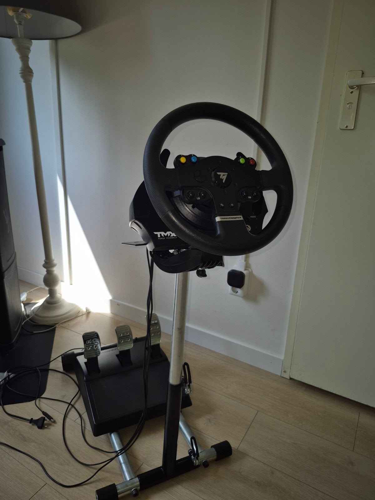 Thrustmaster TMX met T3PA pedalen en Wheel Stand Pro, Spelcomputers en Games, Spelcomputers | Overige Accessoires, Ophalen, Racestuur