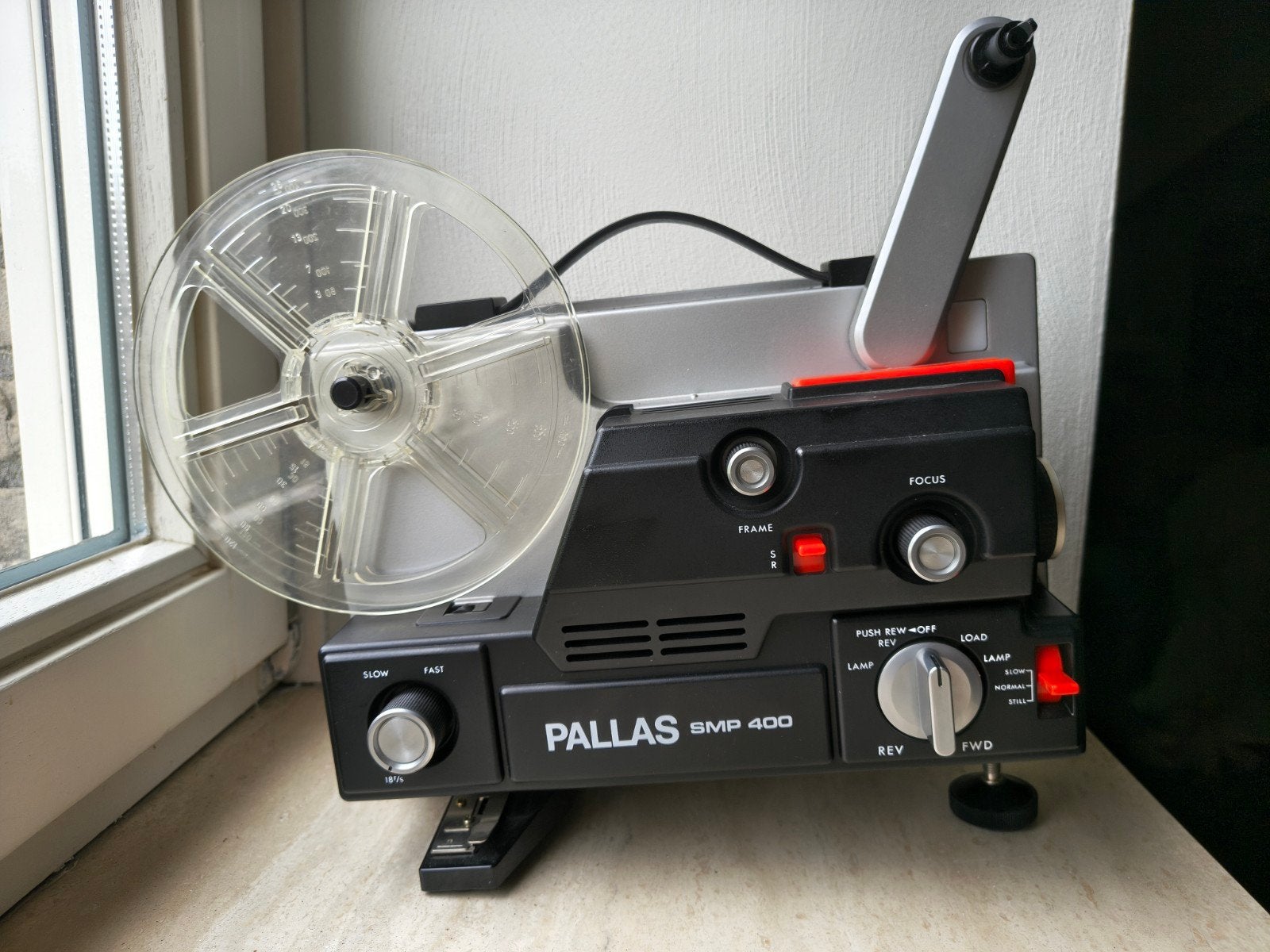 Pallas SMP 400 Super 8 filmprojector met nieuwe lamp, Verzamelen, Fotografica en Filmapparatuur, Ophalen of Verzenden, 1960 tot 1980