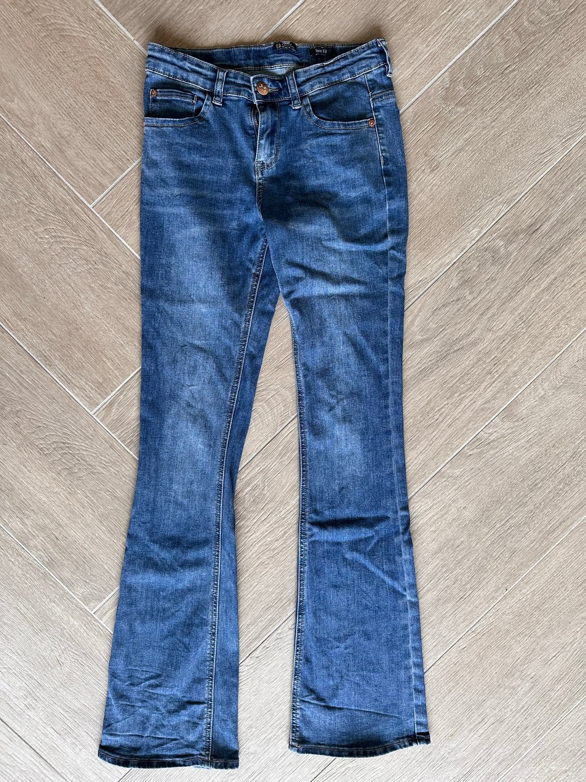 Indian Blue Jeans flared jeans maat 164, Ophalen of Verzenden, Zo goed als nieuw, Meisje, Broek
