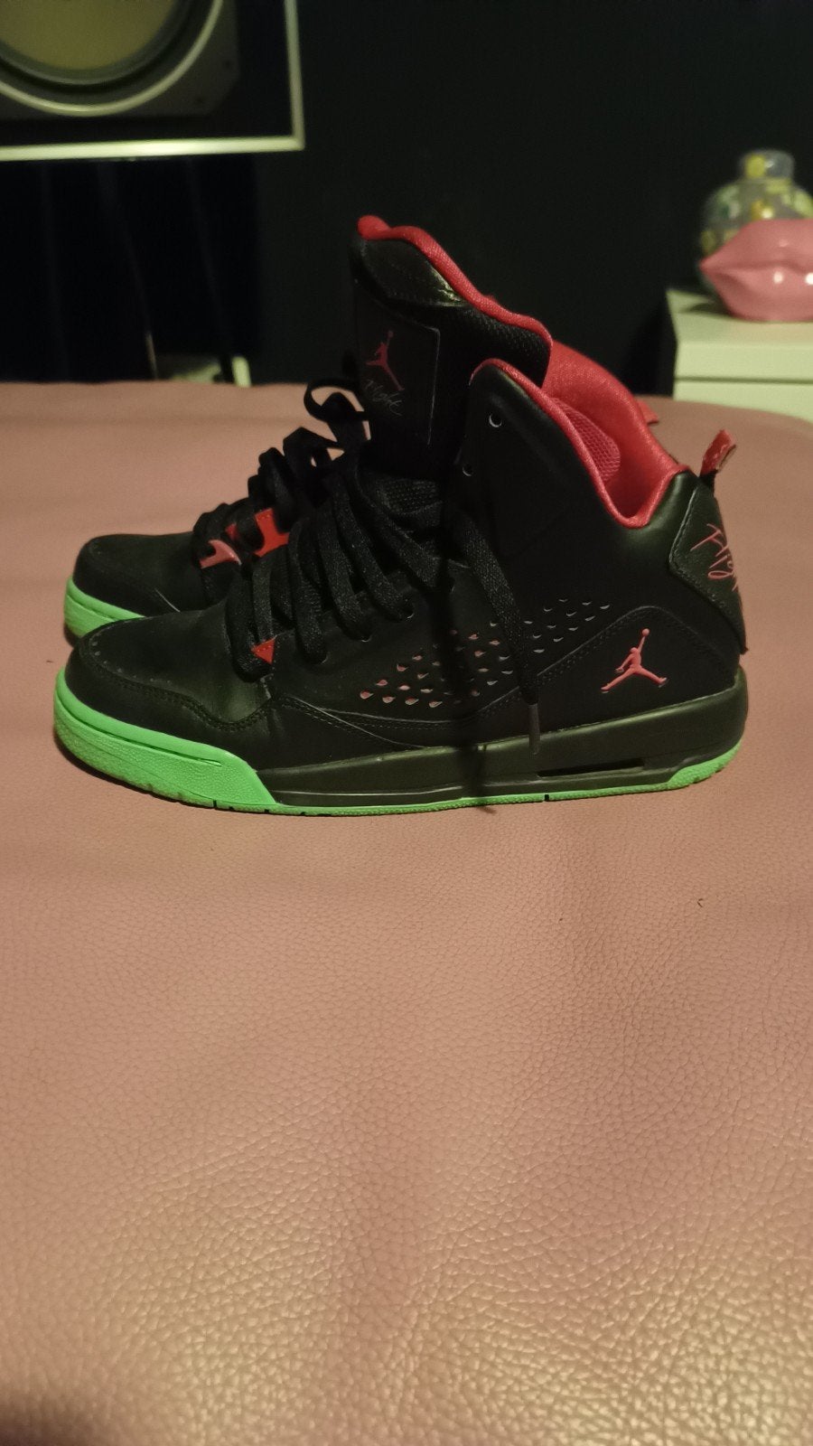 Jordan Air Flight Retro sneakers - Maat 40, Nike Air Jordan, Zwart, Ophalen of Verzenden, Zo goed als nieuw