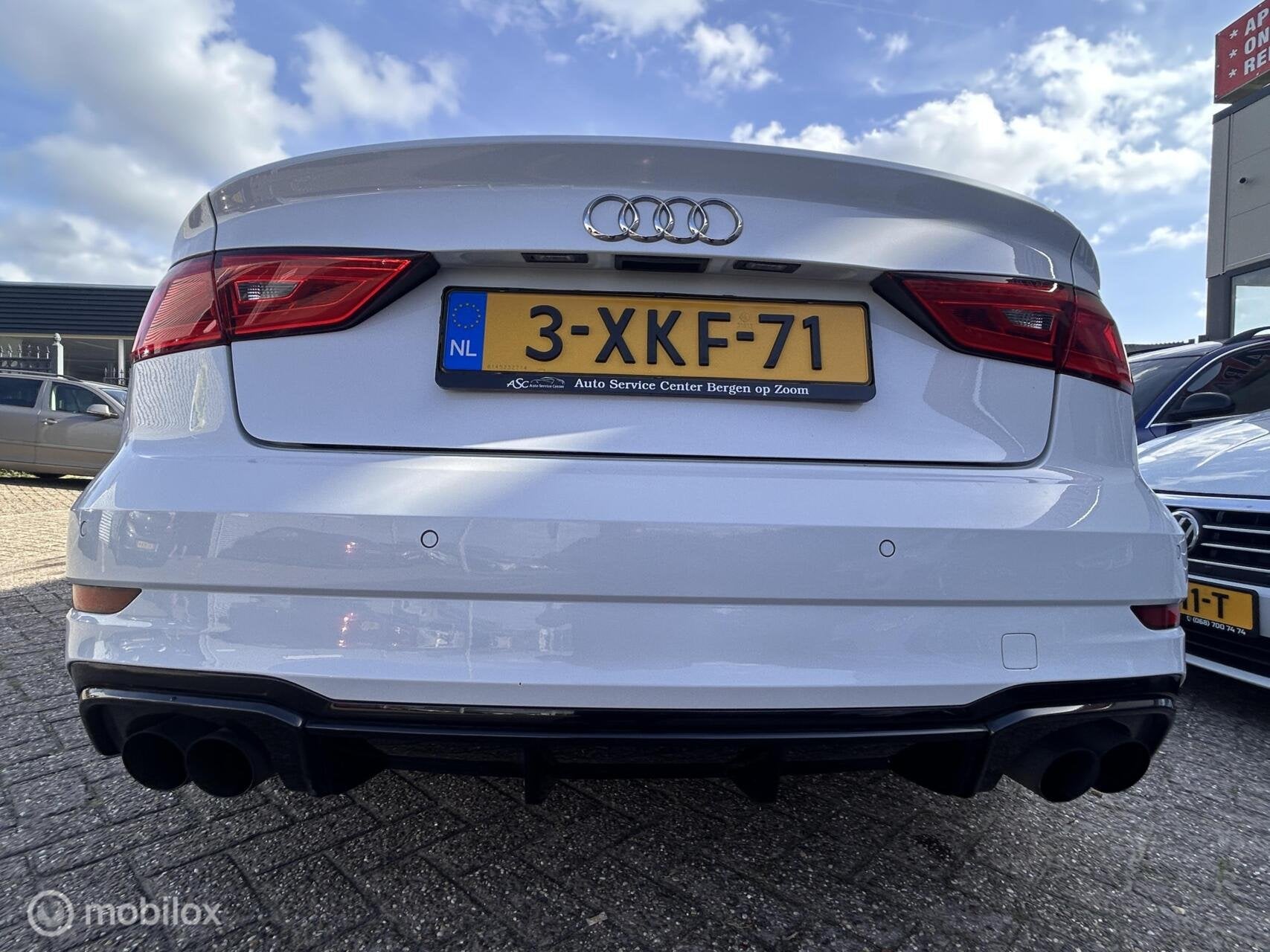 Audi A3 Automaat 1.4 TFSI Ambition Pro Line S Leder, Auto's, Dealer onderhouden, Gebruikt, 4 cilinders, Wit