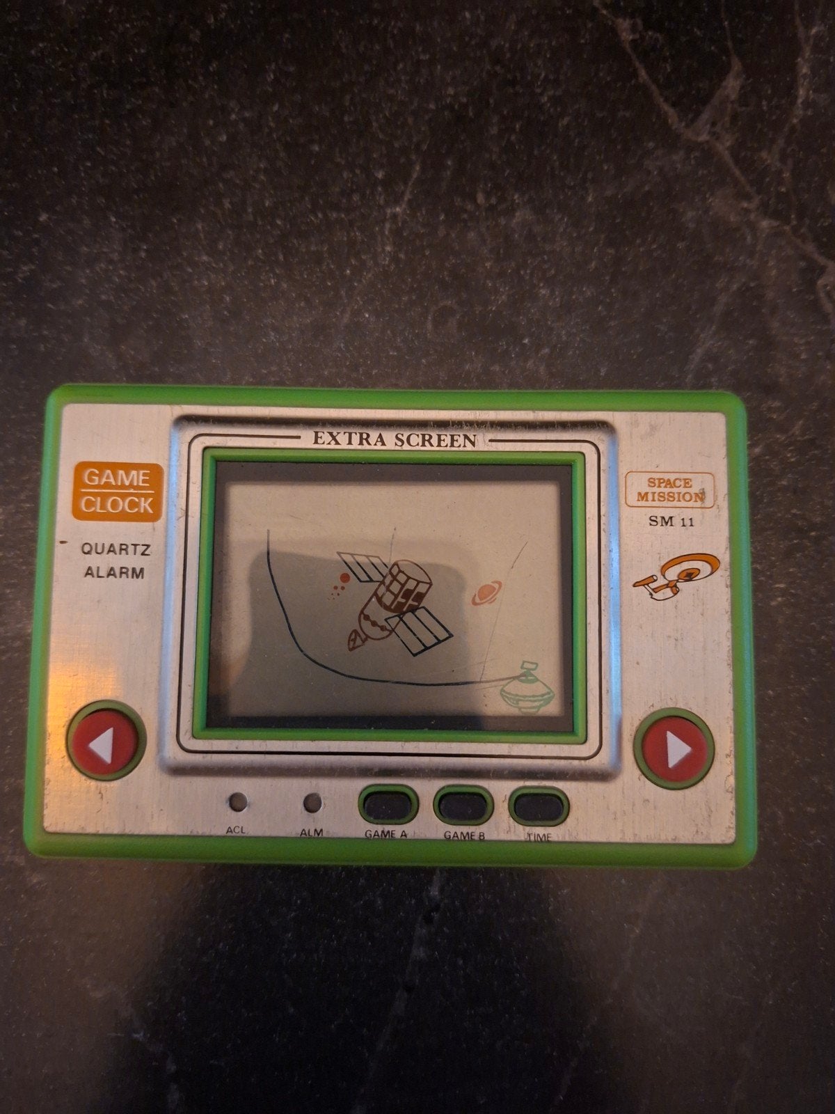 Vintage Game Clock Quartz Alarm Space Mission SM 11, Ophalen of Verzenden, Overige merken, Gebruikt