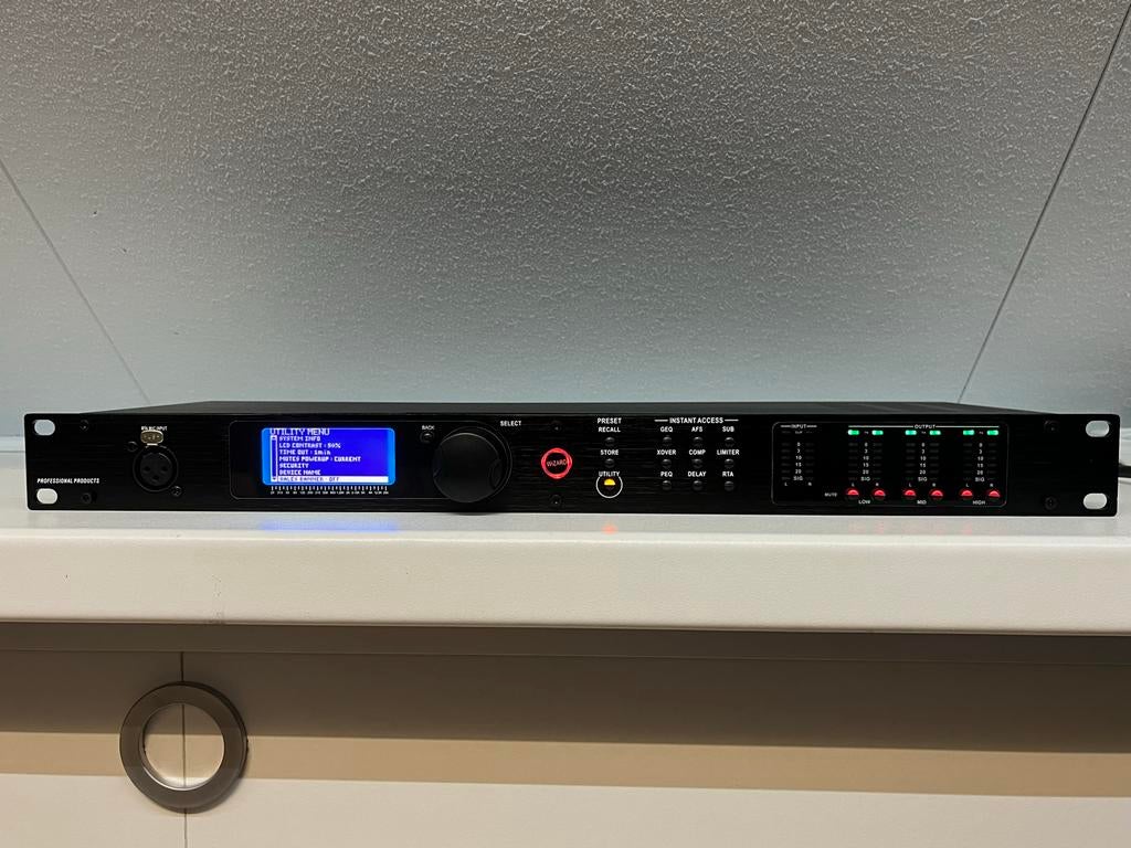 DriveRack PA2 - Professionele Audio Processor, Ophalen of Verzenden, Zo goed als nieuw