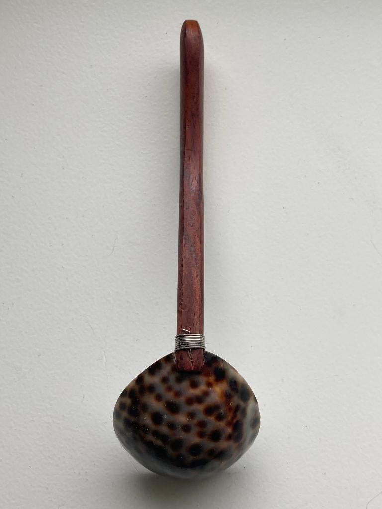 Theeschep/lepel van schelp, Ophalen of Verzenden