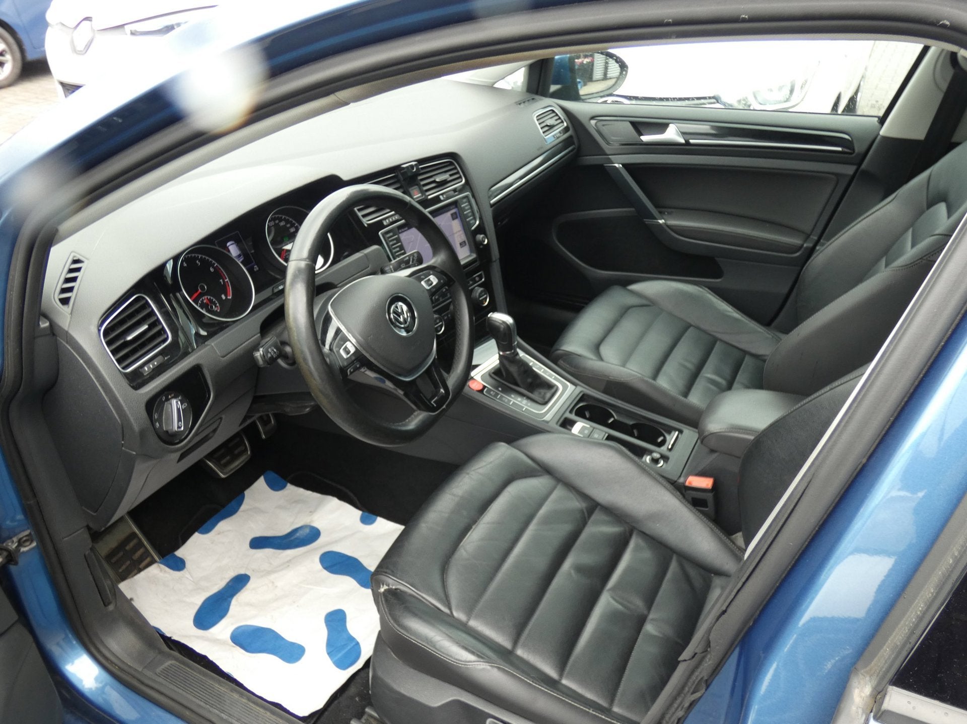 Volkswagen Golf Variant 1.4 TSI Highline, Euro 5, Zwart, 4 cilinders, Blauw