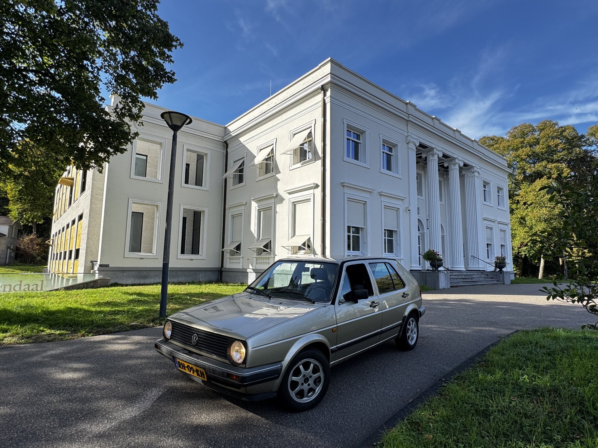 Volkswagen Golf 2 ! 1.8 GL 5 DRS AUT, UNIEK ! (bj 1986), Beige, Origineel Nederlands, Bedrijf, 1781 cc