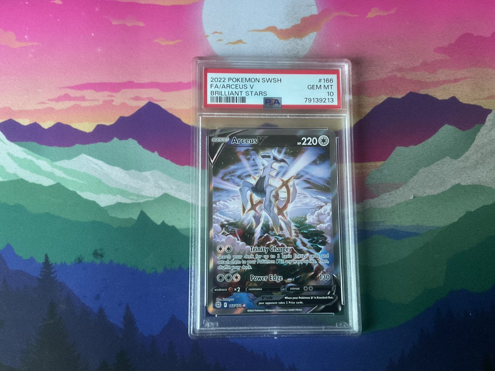 Arceus V 166/172 PSA 10, Ophalen of Verzenden, Zo goed als nieuw