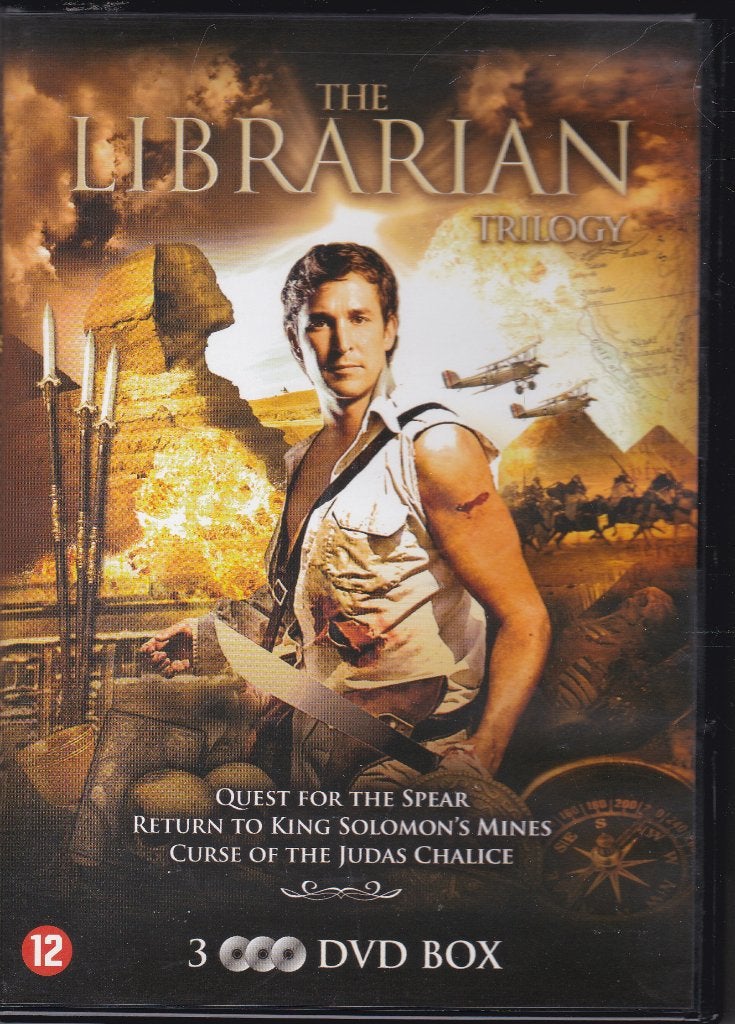The librarian trilogie ֎ Noah Wyle, Kyle MacLachlan, Vanaf 12 jaar, Ophalen of Verzenden, Zo goed als nieuw