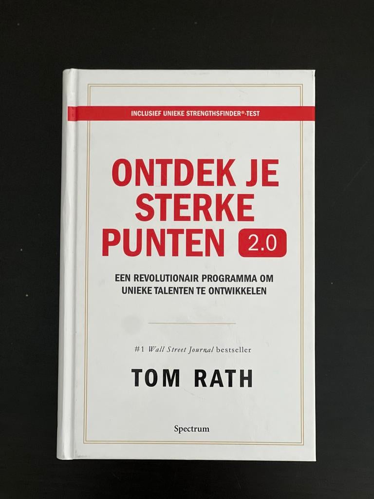 Ontdek je sterke punten 2.0 - Tom Rath (excl. test), Boeken, Ophalen of Verzenden, Zo goed als nieuw